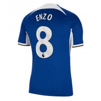Chelsea Enzo Fernandez #8 Domáci futbalový dres 2023-24 Krátky Rukáv